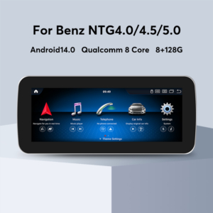 10.25" Android 14 Octa-Core 8G +128G Car Multimedia Interface for BENZ NTG/4.0/4.5/5.0 GPS Navigation Auto Radio Bluetooth Head Unit