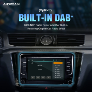 Alternative view of Andream Built-in DAB Support Wireless Carplay & Android Auto Car Multimedia Touch Screen For Volkswagen POLO GOLF PASSAT B6 SEAT Leon Skoda JETTA TIGU