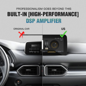 Alternative view of 10.25'' Android 13 With Optical/Coaxial Outputs and Built-in DSP Single/Dual System - Mazda Hi-Fi Sound Quality Head Unit