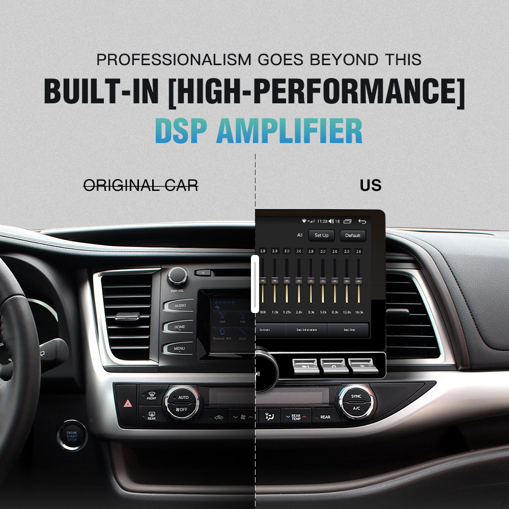 10-Inch Universal Android With Optical Fiber Coaxial Sound Quality Host With Buttons New Ultra-Clear Screen - Image 2