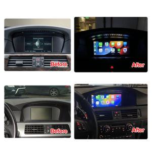 Alternative view of 8.8" Wireless CarPlay Android Auto GPS Navigation Head Unit for BMW Series3 5 E60 E61 E63 E64 M6 E90 E91 E92 E93 M3