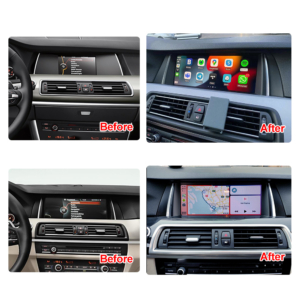 Alternative view of 10.25" Wireless CarPlay Android Auto Head Unit Car Multimedia For BMW Series 5 F10 F11 F18 CIC NBT Idrive Steering Wheel Player Bluetooth