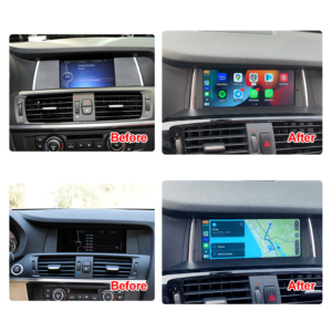 Alternative view of Wireless CarPlay & Android Auto Touch Screen Multimedia Display Upgrade for BMW X3 F25 F26 2009- 2017 CIC NBT