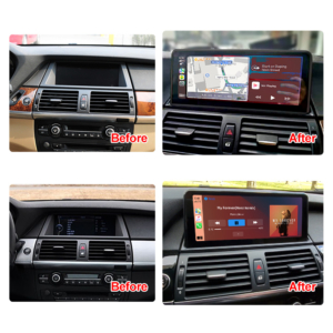 Alternative view of 10.25" Wireless CarPlay Android Auto For BMW X5 X6 E70 E71 E72 2007-2013 CCC CIC GPS Navigation Head Unit Car Dvd Player