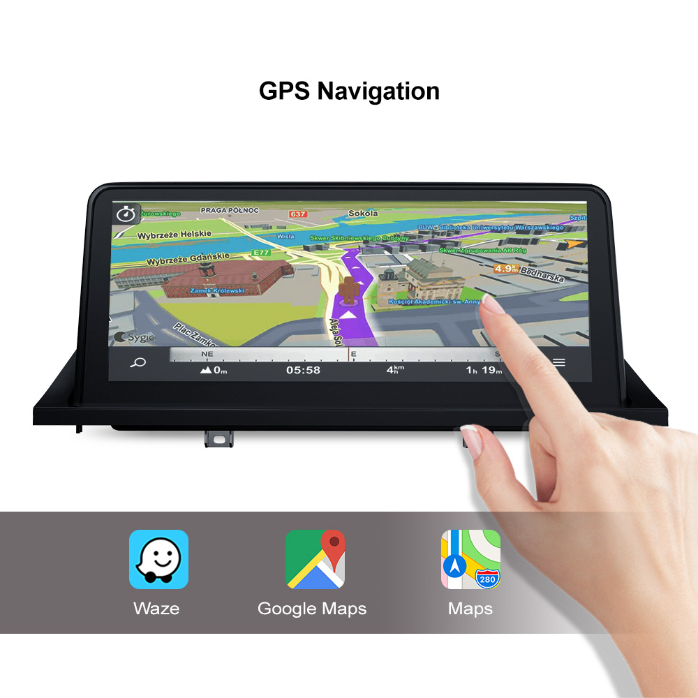 10.25" Android 14.0 Qualcomm 8 Core Car Multimedia for BMW X5 X6 E70 E71 E72 2007-2013 Gps Navigation Auto Radio Bluetooth Head unit built-in 4G LTE - Image 5