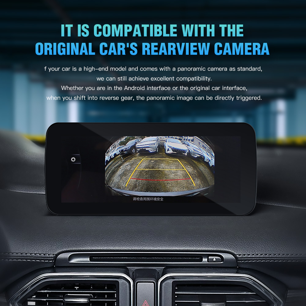 10.25'' Android 13 With Optical/Coaxial Outputs and Built-in DSP Single/Dual System - Mazda Hi-Fi Sound Quality Head Unit - Image 4