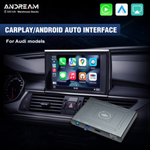 Andream Wireless Apple CarPlay MirrorLink For Audi Q3 Q5 Q7 A1 A3 A4 A5 A6 A7 A8 S5 S7 with 3G/3G+/MIB MMI/Symphony/Concert Prime Multimedia Box