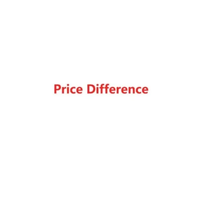 Price difference