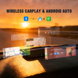 Alternative view of VIVIHUD V3‑SE  Car HUD Head Up Display With Wireless Apple CarPlay Android Auto Voice Control  Real Time Navigation  Music