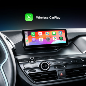 10.25" Qualcomm Octa-core Android 14.0 8G+128G Built-in 4G IPS Display With Wireless CarPlay/Android Auto For BMW I3 I8 2013-2019